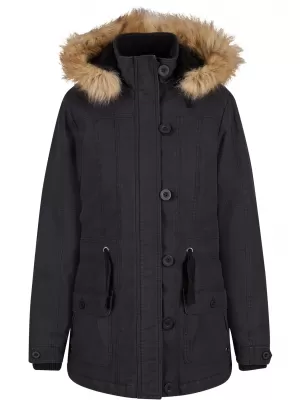 Ženska parka BRANDIT BD33121 ČRNA