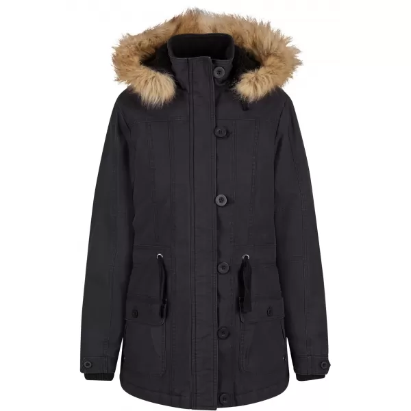  Ženska parka BRANDIT BD33121 ČRNA 