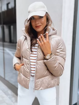 Ženska jakna DSTREET LOLAROSE ZLATO