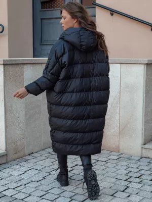 Plašč DSTREET ANNIKA ČRN