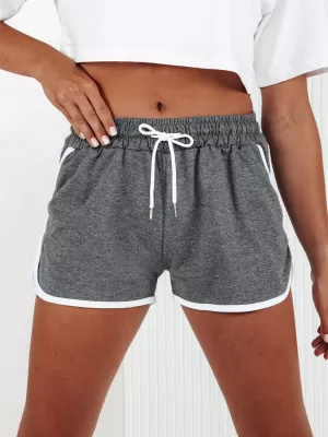 Kratke hlače DSTREET TOP SPORT TEMNO SIVA