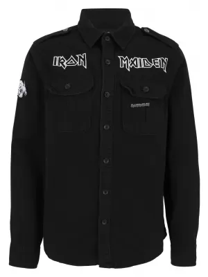 Moška srajca BRANDIT IRON MAIDEN BD61044 ČRNA