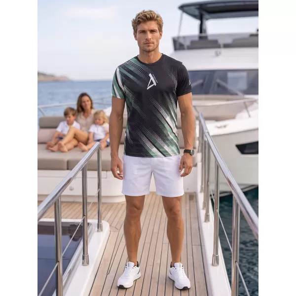  Moška funkcionalna premium majica ALTISPORT VOJ/ALM028TR01 KAKI/VOJAŠKI 