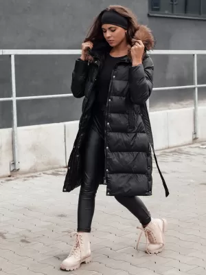 Zimski plašč DSTREET STYLEBELLA ČRN