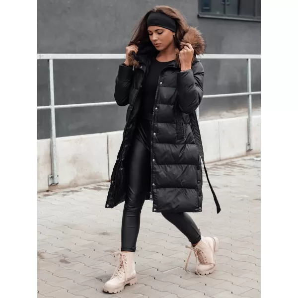  Zimski plašč DSTREET STYLEBELLA ČRN 