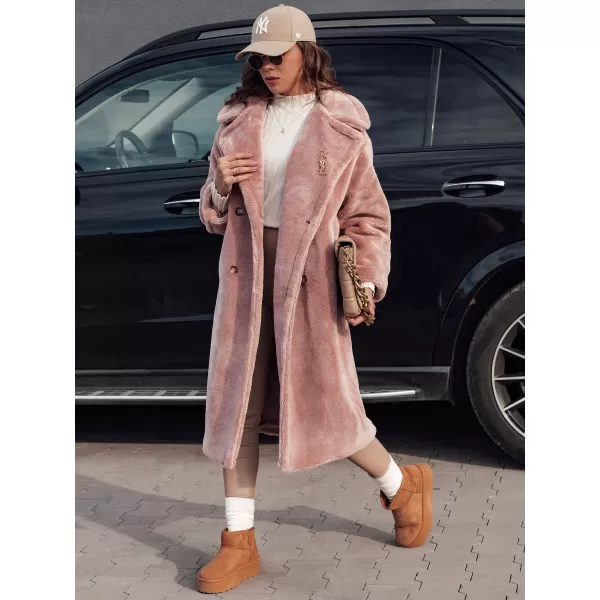  Zimski plašč DSTREET LUXERII ROZA 