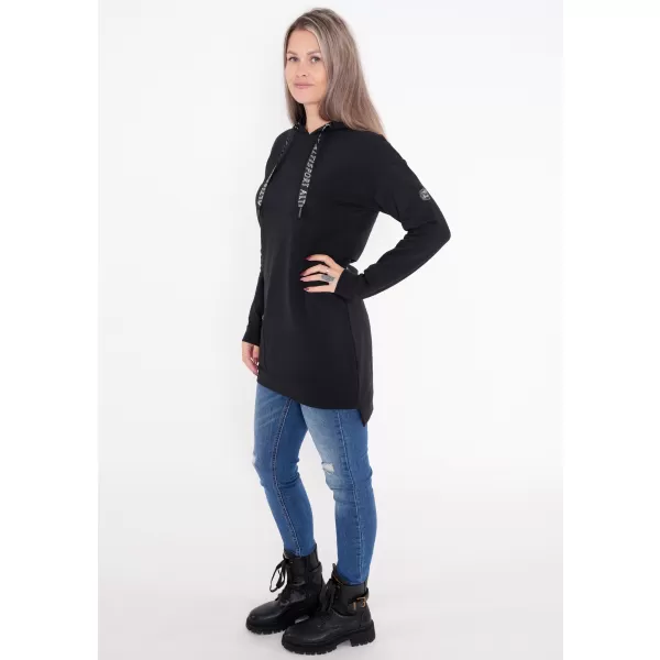  Ženski pulover ALTISPORT DAVINIA ČRNA 