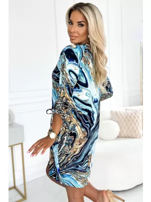 Obleka NUMOCO SOPHIE 281-7 VOLNA