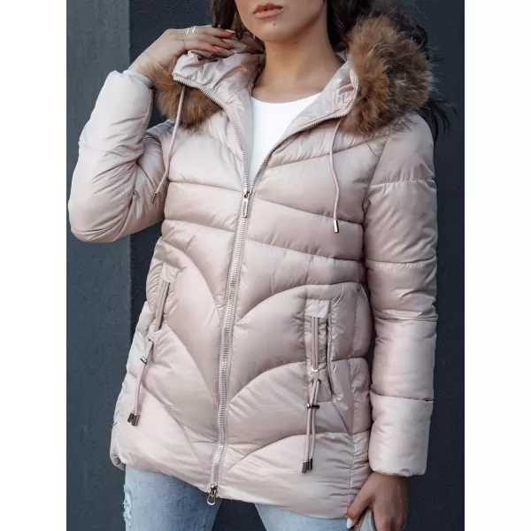  Ženska jakna DSTREET WINTERCHIC ROZA 