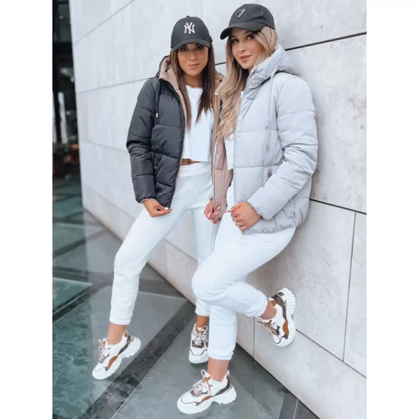 Ženska jakna DSTREET VICTORIA SNUG TY3696 TEMNO SIVA 