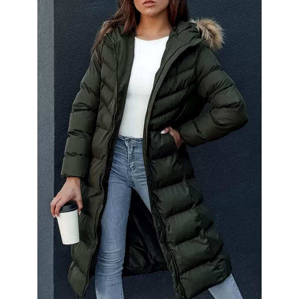  Plašč DSTREET LUXWARM TEMNO ZELENA 