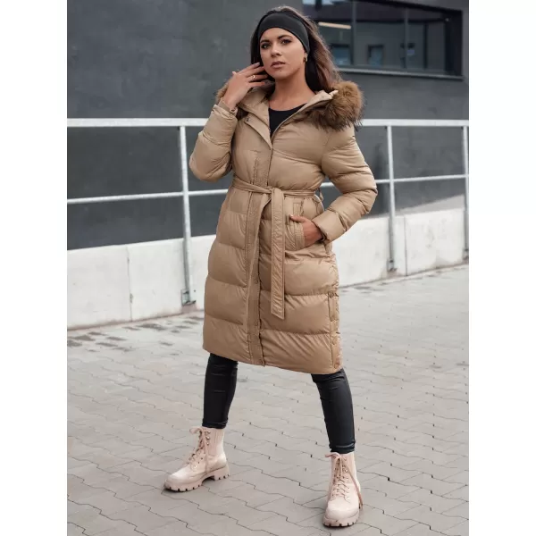  Zimski plašč DSTREET STYLEBELLA BEŽ 