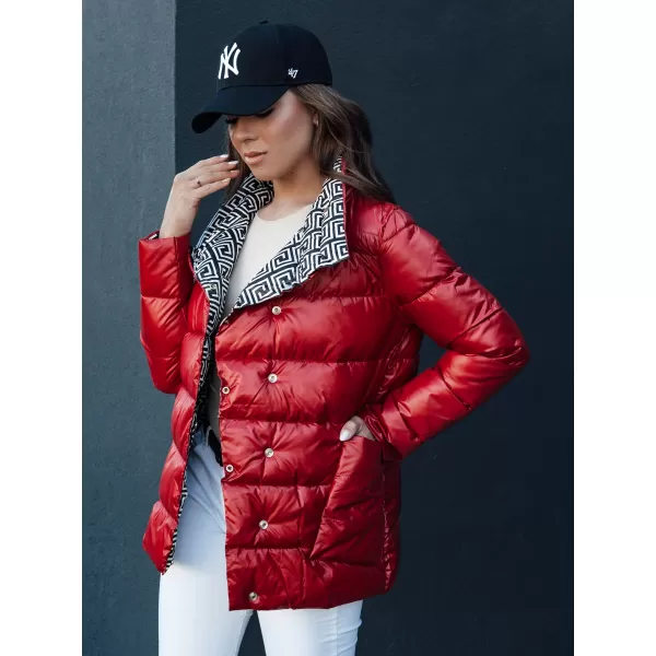  Ženska jakna DSTREET DELSY TY4417 RDEČA 