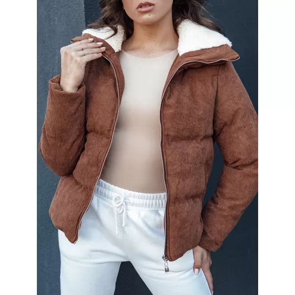 Ženska jakna DSTREET TRENDYGLAM TY4360 KARAMELA 