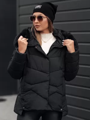 Ženska jakna DSTREET FIXMIX ČRN