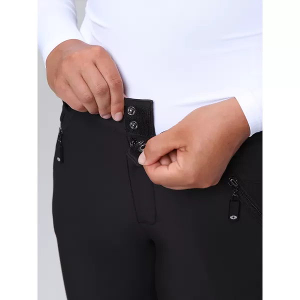  Ženske softshell hlače LOAP LUSLANA ČRNA 