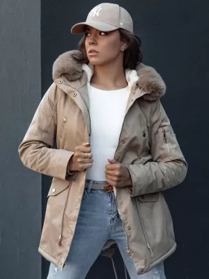 Ženska jakna DSTREET ERISS BEŽ