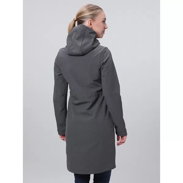  Ženski softshell plašč LOAP LUNARA TEMNO SIVA 
