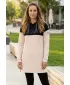 Ženski pulover KIXMI TIARA SVETLO BEŽ
