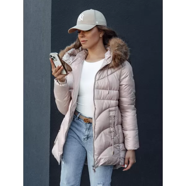  Ženska jakna DSTREET WINTERCHIC ROZA 