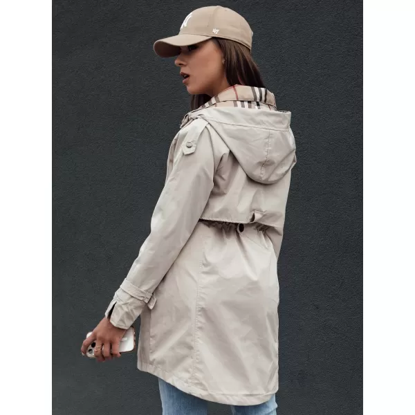  Ženska jakna DSTREET FASHLOVE TY4393 SVETLO SIVA 