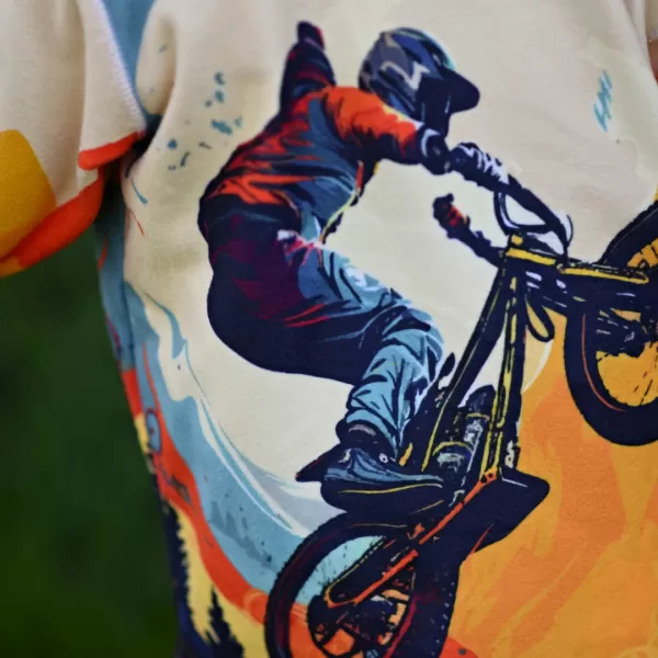  Otroški pulover iz flisa WAMU MOUNTAIN BIKE ZELENA 