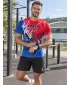 Moška funkcionalna kompresijska majica s kratkimi rokavi premium ALTISPORT VOJ/ALM036TR04 LEV