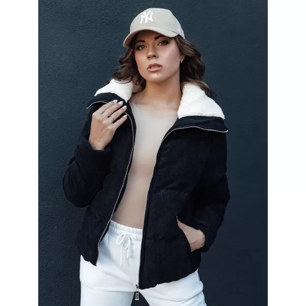  Ženska jakna DSTREET TRENDYGLAM TY4357 ČRN 