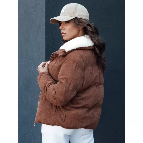  Ženska jakna DSTREET TRENDYGLAM TY4360 KARAMELA 