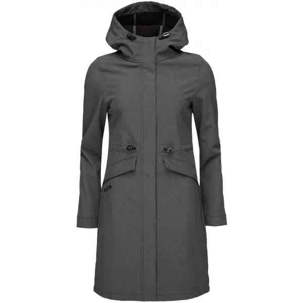  Ženski softshell plašč LOAP LUNARA TEMNO SIVA 