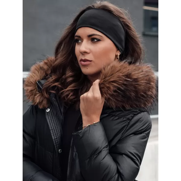  Zimski plašč DSTREET STYLEBELLA ČRN 