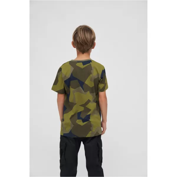  T -majica BRANDIT T BD6017 ŠVEDSKI CAMO 