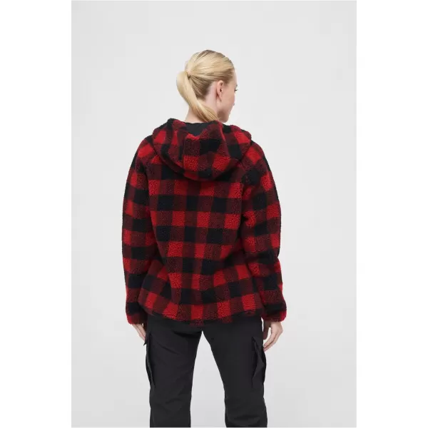 Ženska jakna BRANDIT BD55005 RDEČA/ČRNA 