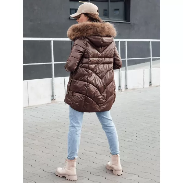  Ženska jakna DSTREET WINTERCHIC KARAMELA 