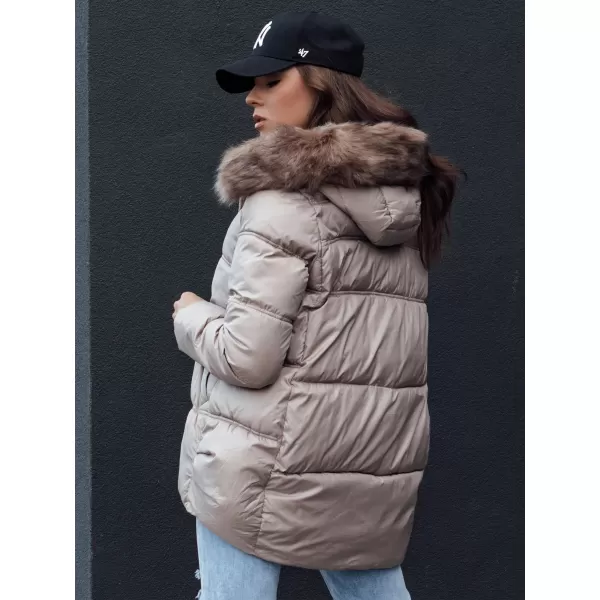  Ženska jakna DSTREET STELLAR BEŽ 