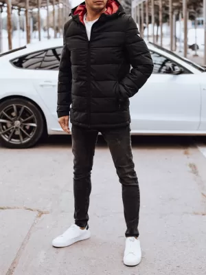 Moška zimska jakna DSTREET ČRN