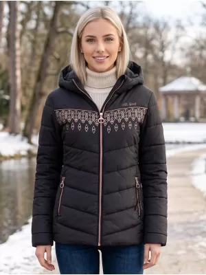 Ženska jakna ALTISPORT DELSY ČRNA