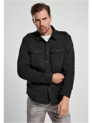 Srajca BRANDIT VINTAGE BD9373 ČRN
