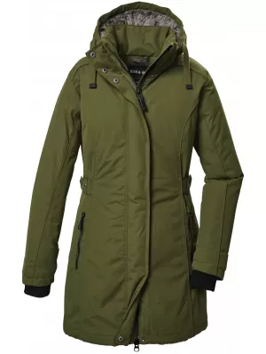 Ženski plašč KILLTEC GW 70 41863 OLIVNO