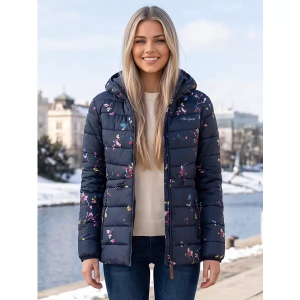  Ženska jakna ALTISPORT DARCIA TEMNO MODRA 