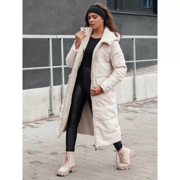  Zimski plašč DSTREET GLAMPUFF BEŽ 