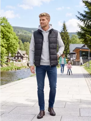 Moški telovnik ALTISPORT DAMAN ČRNA