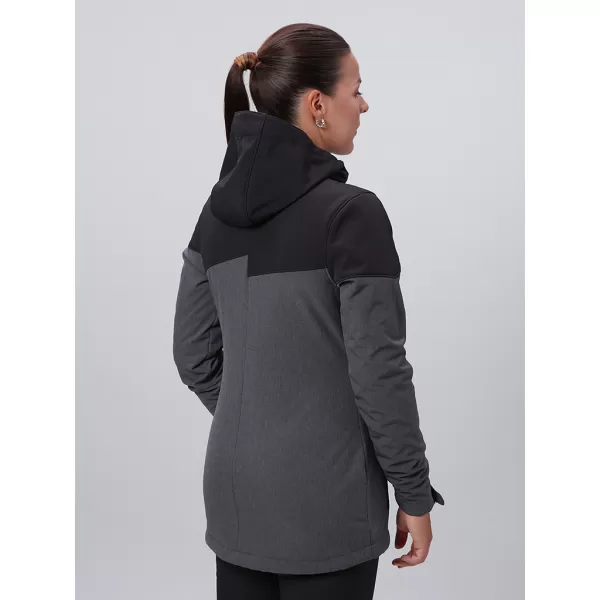  Ženska softshell jakna LOAP LUDYSA TEMNO SIVA 