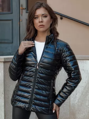 Ženska jakna DSTREET BUSY BEE ČRN