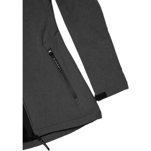  Ženska softshell jakna LOAP LUDYSA TEMNO SIVA 