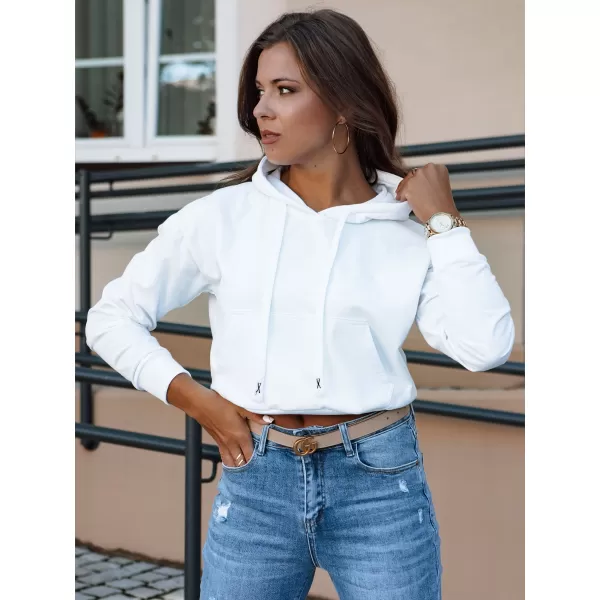  Damske trenirke DSTREET TRENDHOOD BY1310 BELA 