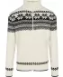 Moška jopica BRANDIT CARDIGAN NORWEGER BD5030 BELA