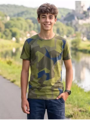 T -majica BRANDIT T BD6017 ŠVEDSKI CAMO