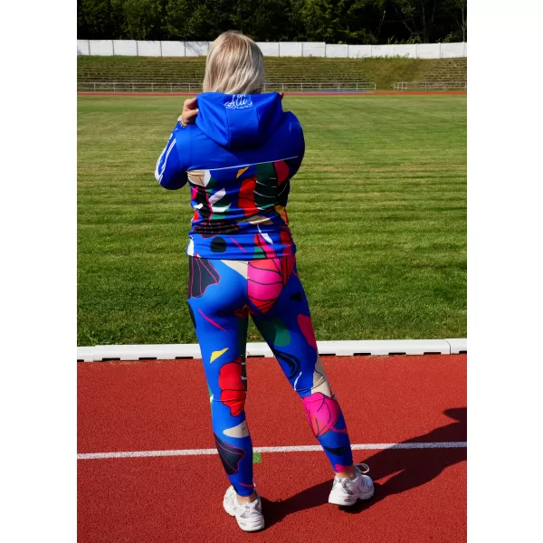  Ženski vrhunski funkcionalni pulover ALTISPORT VOJ/ALW042MI01 MODRA 
