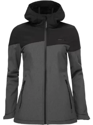 Ženska softshell jakna LOAP LUDYSA TEMNO SIVA